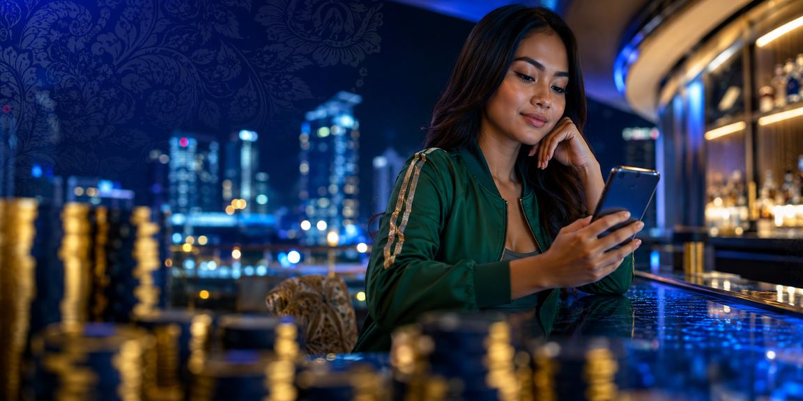 Pemain menikmati akses casino mobile dari presidenttoto